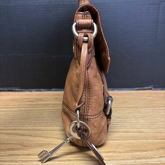 Fossil Maddox Crossbody Satchel #5185 - Picture 5 of 12